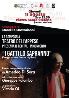 Recital - in Concerto "I gatti lo sapranno"